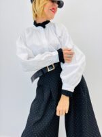 Chemise Blanche Col Victorien – Élégance Classique & Style Moderne – Image 2