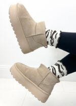 Chaussettes Léopard Bord Ondulé – Style Féminin & Confort Doux (85% Coton) – Image 4