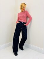 Top Près du corps rayé – Douceur cachemire & silhouette affinée – Image 3