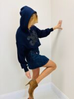 Gilet à Zippe à Capuche – Style Urbain by ANGE – Image 5