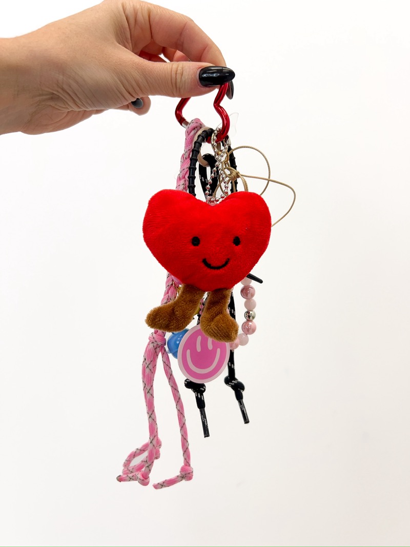 IMG_8578 Porte-clés / Bijou de Téléphone Cœur Sourire – Good Mood & Touche Love – Image 1