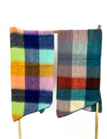 Écharpe Duveteuse à Carreaux – Volume Cocoon & Couleurs Tendances – Image 2