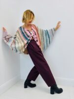 Pantalon Coupe Carotte en toile souple – Élégance Décontractée – Image 9