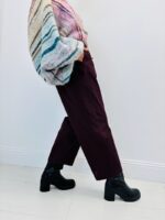 Pantalon Coupe Carotte en toile souple – Élégance Décontractée – Image 3