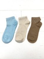 Chaussettes Strass Élégance en Coton Majoritaire