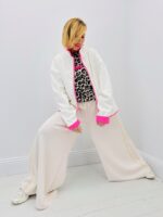 Veste Polaire Bordures Fluo – Confort Extrême & Style Pop – Image 4