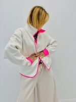 Veste Polaire Bordures Fluo – Confort Extrême & Style Pop – Image 5