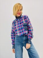 Chemise Madras & Bandana – 100% Coton, Style Bohème Chromatique