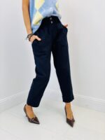 Pantalon Carotte Taille Haute – Élégance Décontractée au Quotidien – Image 7