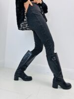 Legging à Strass – Confort Sculptant & Élégance Brillante – Image 3