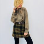 Chemise en Toile de Coton à col victorien et volants délicats