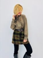 Chemise en Toile de Coton à col victorien et volants délicats