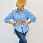 Chemise Oversize en coton doux à coupe fluide