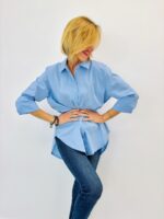 Chemise Oversize en coton doux à coupe fluide