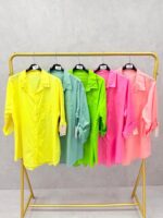 Chemise Longue Grande Taille – Élégance Décontractée Intemporelle – Image 4