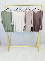 Haut maille douce bleu – Confort premium & coupe flatteuse grande taille (Copie) – Image 3