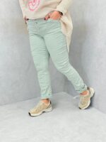 Pantalon grande taille taille haute – Coupe ajustée confort stretch – Image 7