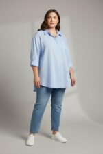 Chemise Longue Grande Taille – Élégance Décontractée Intemporelle – Image 2