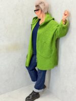 Veste teddy zippée beige – Douceur cocoon & coupe oversize chic