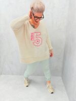 Pull Oversize Grande Taille « Paris 5 » – Maille Douce & Style Décontracté-Chic – Image 2