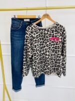 Pull Imprimé Léopard coton – Image 2