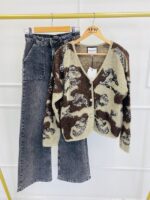 Gilet en Maille avec Sequins – Image 2