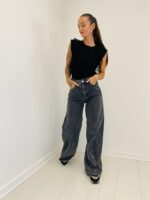 Top Sans Manches volant Dentelle – Image 2