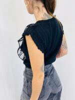 Top Sans Manches volant Dentelle – Image 3