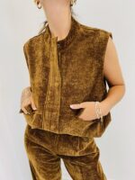 Ensemble Gilet & Pantalon en Velours Côtelé – Image 3