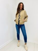 Veste Matelassée en panne de velours – Image 2