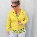 Perfecto Coloré Grande Taille Effet Suédine – Esprit Mode & Audace