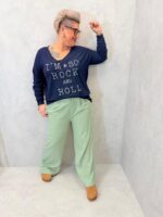 Top Message Grande Taille – Esprit Rock & Confort Décontracté – Image 6