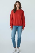 Pull Couture Apparente NAUSIKI En Maille Fine – ANGE