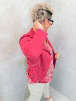 Perfecto Coloré Grande Taille Effet Suédine – Esprit Mode & Audace – Image 6