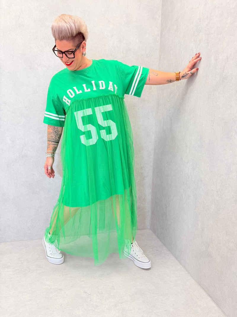 175a5305-1967-43f9-bd84-c68c1da876fd Robe T-Shirt Grande Taille en Tulle – Esprit Sport Chic & Audace Moderne – Image 1