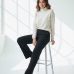 Pantalon Fluide Sans Ressort Coupe Droite – EMA BLUES