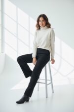 Pantalon Fluide Sans Ressort Coupe Droite – EMA BLUES