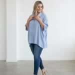 Chemise fluide oversize grande taille – Élégance douce & confort absolu