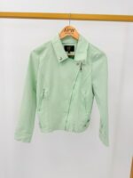 Veste Suédine Courte Esprit Biker – Image 4