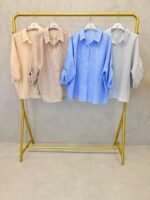 Chemise Fluide Grande Taille – Légèreté Naturelle & Élégance Décontractée – Image 3