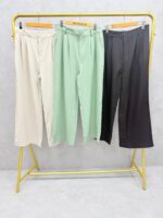 Pantalon Fluide Grande Taille – Élégance Minimaliste & Confort Absolu – Image 3