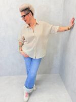 Chemise Fluide Grande Taille – Légèreté Naturelle & Élégance Décontractée – Image 5