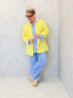 Veste Fluide Grande Taille – Élégance Colorée & Coupe Décontractée Chic