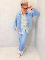 Veste Denim Grande Taille – Indispensable Intemporel & Confort Structuré – Image 4