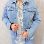 Veste Denim Grande Taille – Indispensable Intemporel & Confort Structuré