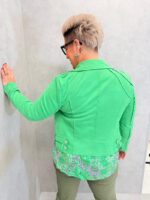 Perfecto Coloré Grande Taille Effet Suédine – Esprit Mode & Audace – Image 9