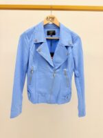 Veste Suédine Courte Esprit Biker – Image 3