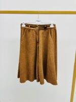 Bermuda en Suédine Taille Haute – Élégance Moderne & Confort – Image 2