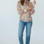 Chemise Imprimée Bohème – EMA BLUE’s | Fabrication Française