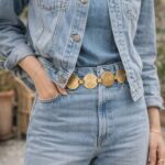 Ceinture Bijoux À Médaillons Martelés Esprit Soleil